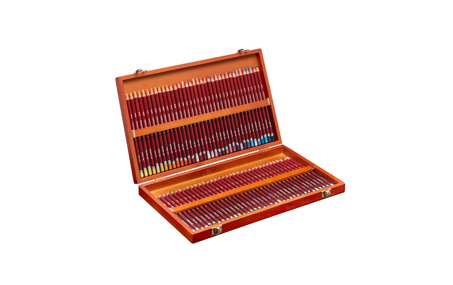 Derwent Pastellstifte-Geschenkset in Holzbox, 72-teilig Derwent Pastellstifte-Geschenkset in Holzbox, 72-teilig