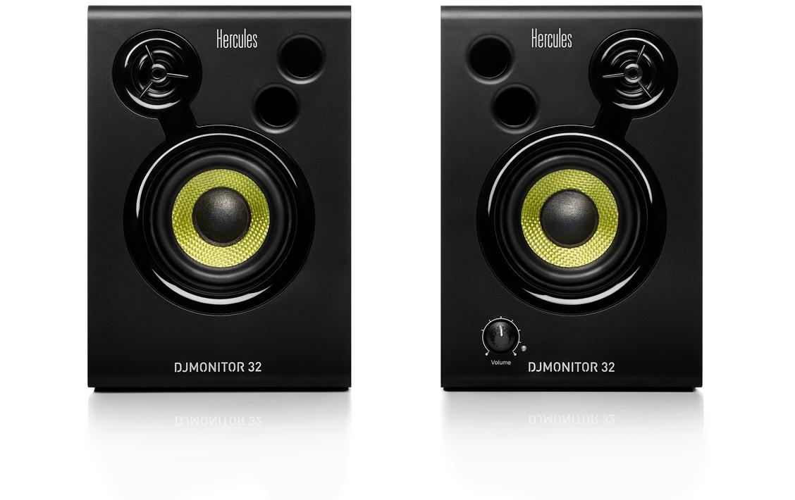 Hercules Studiomonitore DJMonitor 32 – Paar, 2x 15 W Hercules Studiomonitore DJMonitor 32 – Paar, 2x 15 W