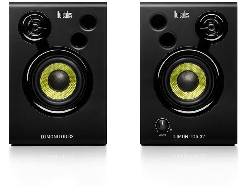 Hercules Studiomonitore DJMonitor 32 – Paar, 2x 15 W Hercules Studiomonitore DJMonitor 32 – Paar, 2x 15 W