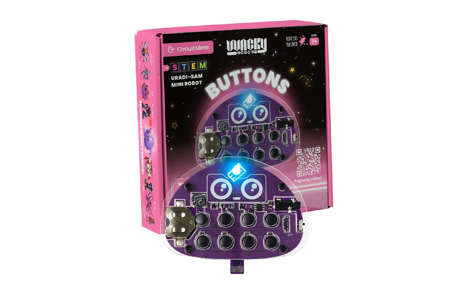 Circuit Mess Wacky Robots – Buttons -EN- Circuit Mess Wacky Robots – Buttons -EN-