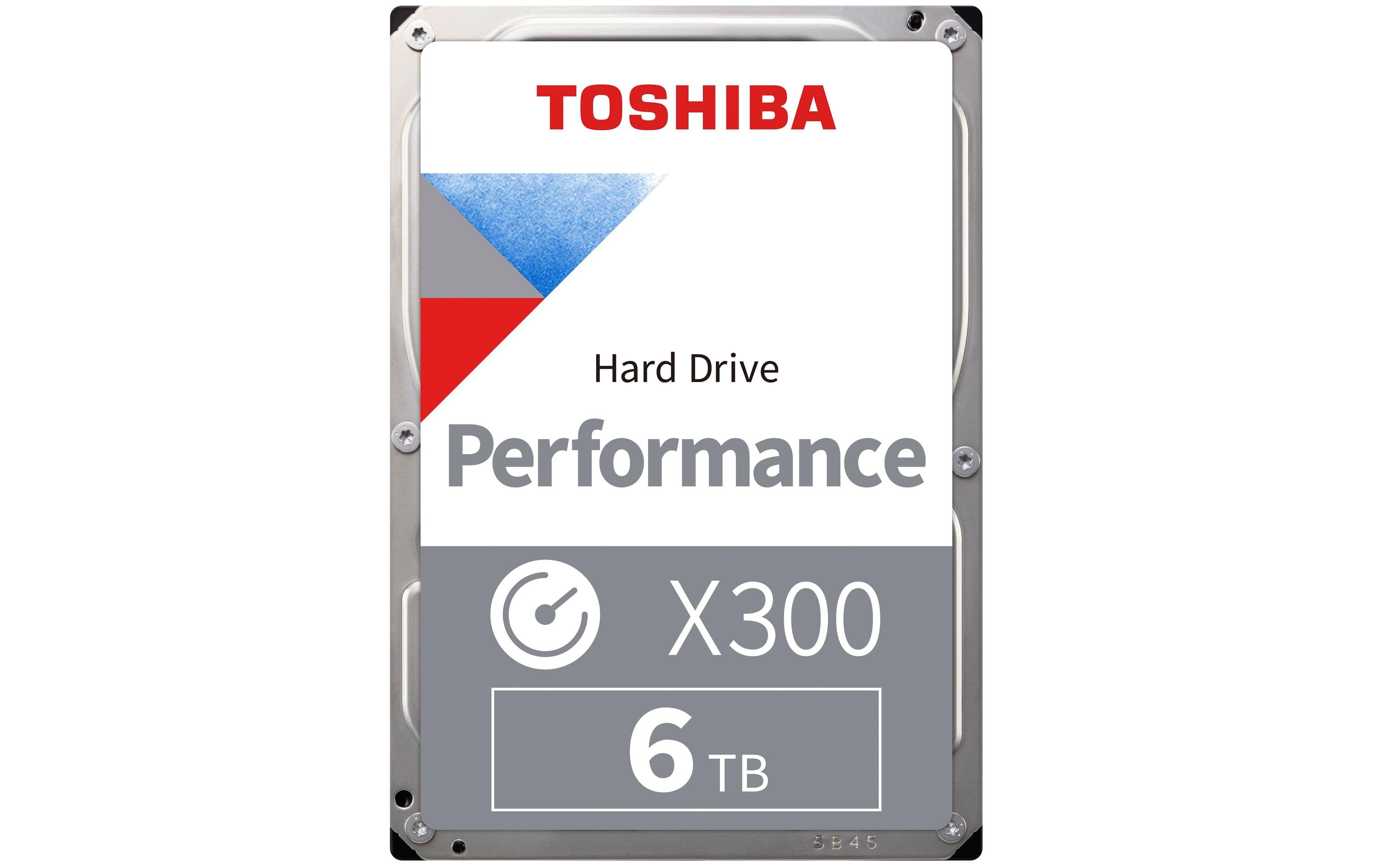 Toshiba Harddisk X300 3.5 SATA 6 TB