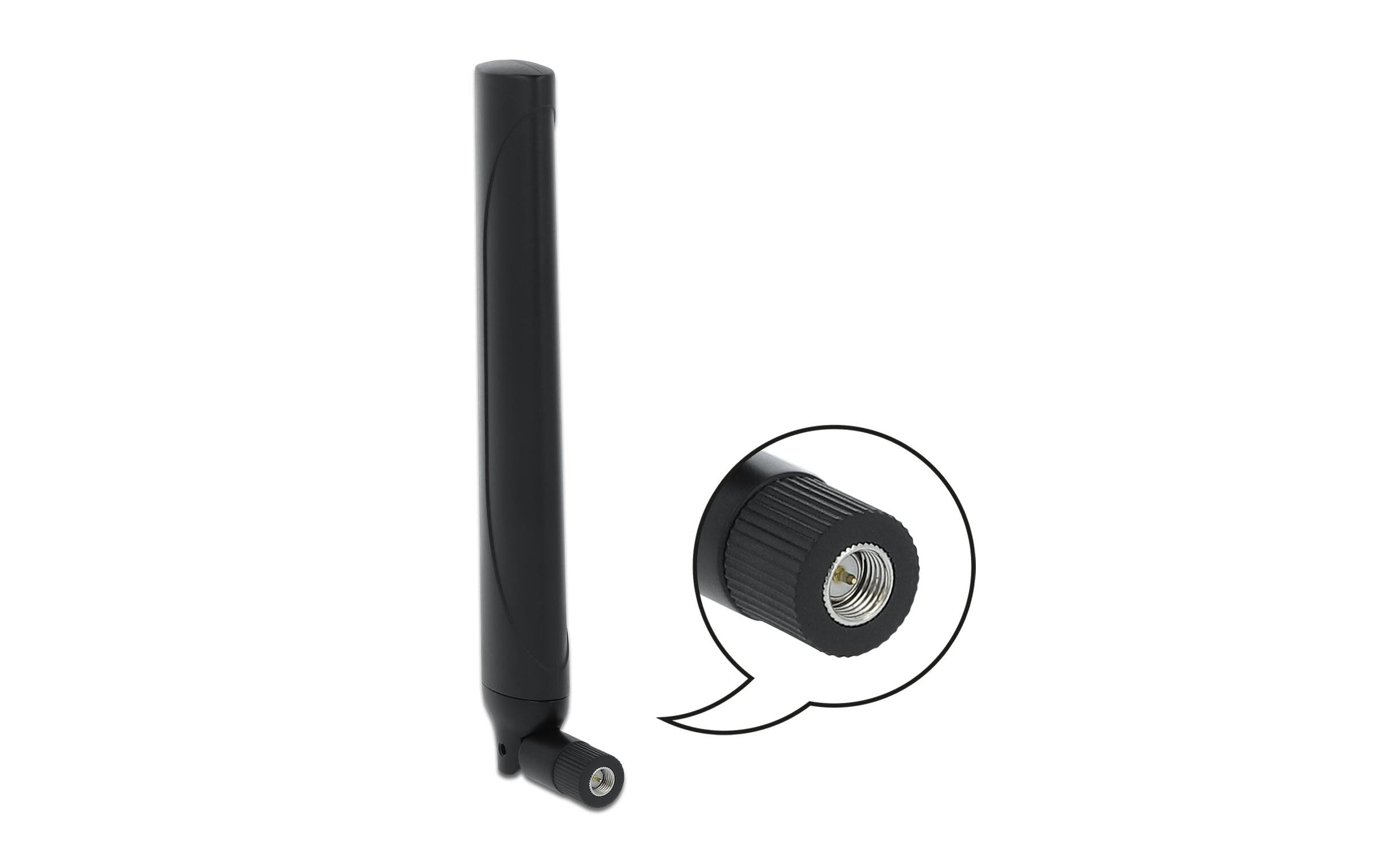 Delock 5G/LTE-Antenne SMA, 2.3dBi SMA 2.3 dBi Rundstrahl Delock 5G/LTE-Antenne SMA, 2.3dBi SMA 2.3 dBi Rundstrahl