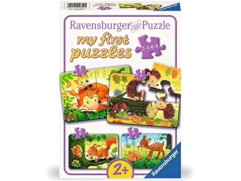 Ravensburger Kleinkinder Puzzle Kleine Tierfamilien