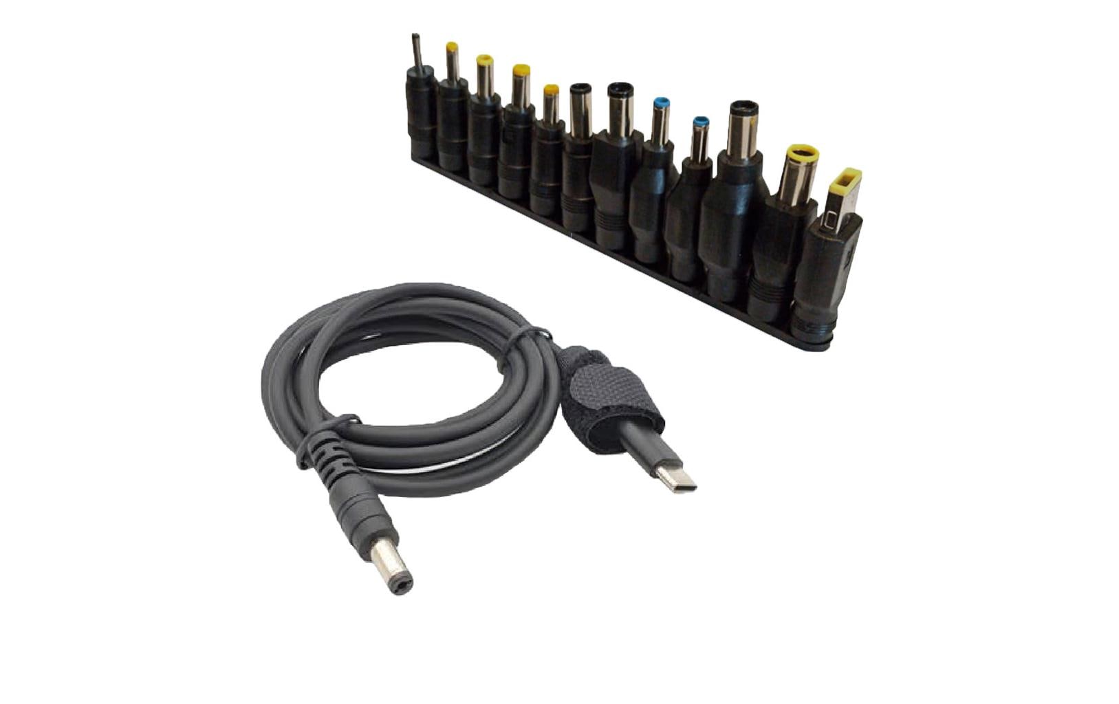 SunSlice USB-C Kabel mit Adapter Set 100 cm 65W