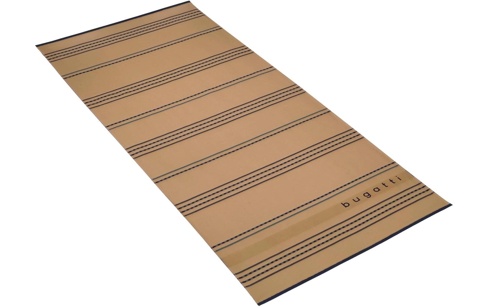 Bugatti Strandtuch Arno 80 x 180 cm, Camel Bugatti Strandtuch Arno 80 x 180 cm, Camel