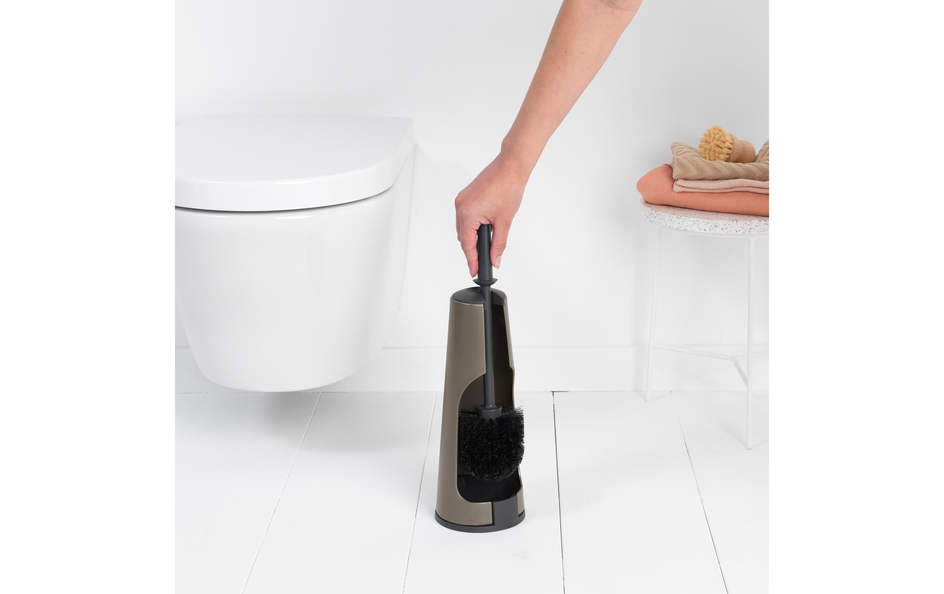 Brabantia Toilettenbürste ReNew Platinum