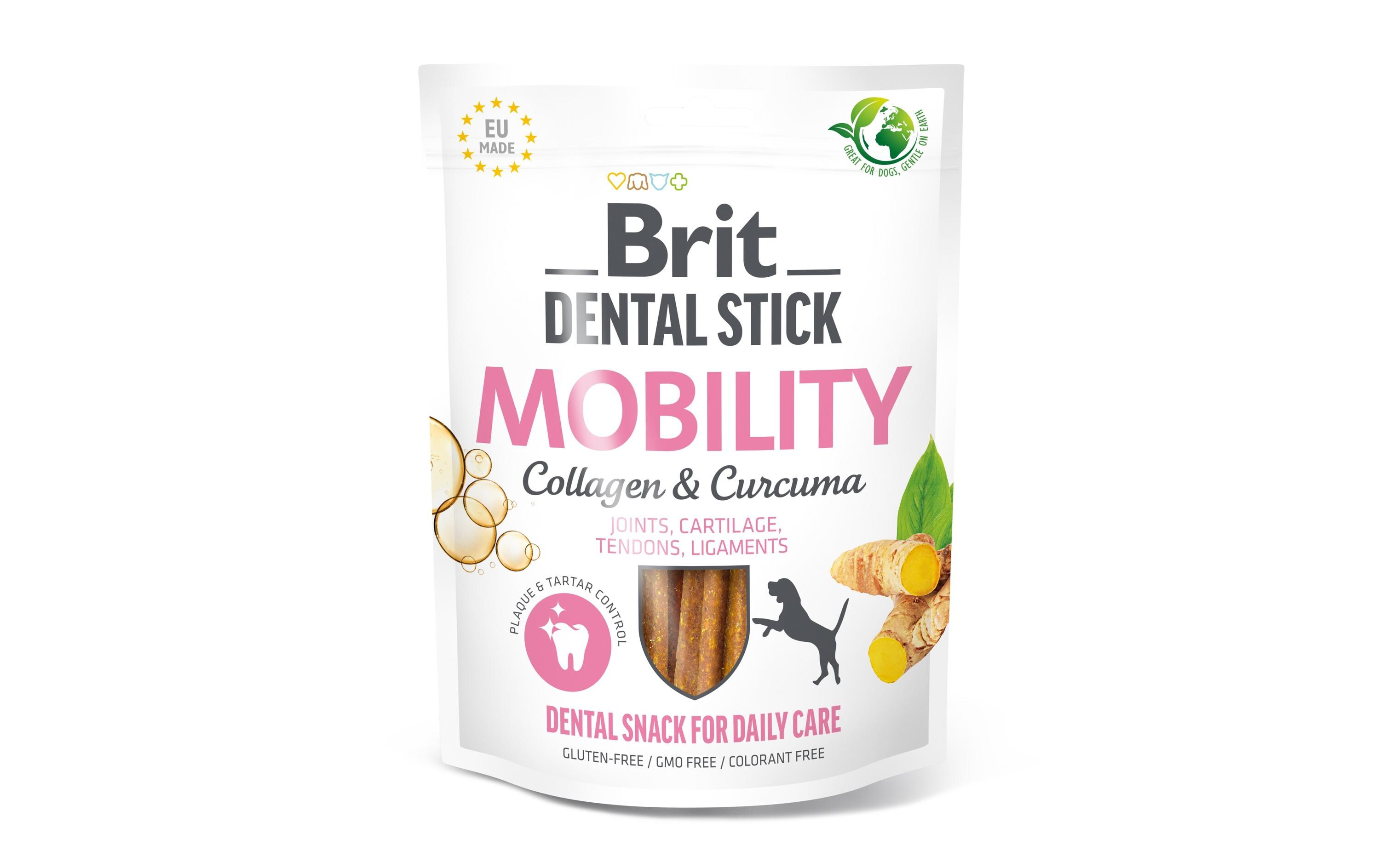 Brit Dental Stick Kurkuma & Kollagen, 251 g Brit Dental Stick Kurkuma & Kollagen, 251 g