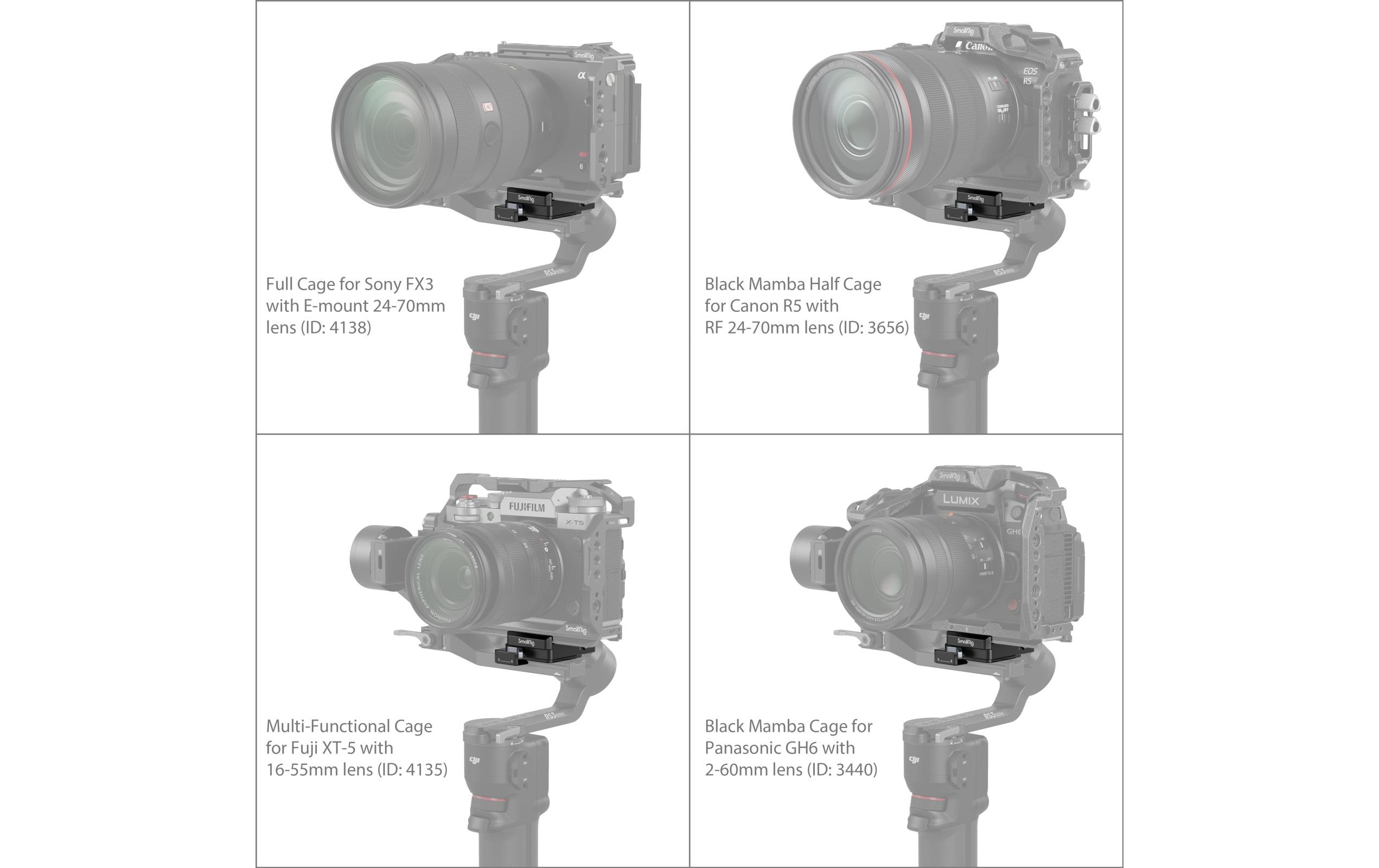 Smallrig Adapter Arca-Swiss Mount Plate