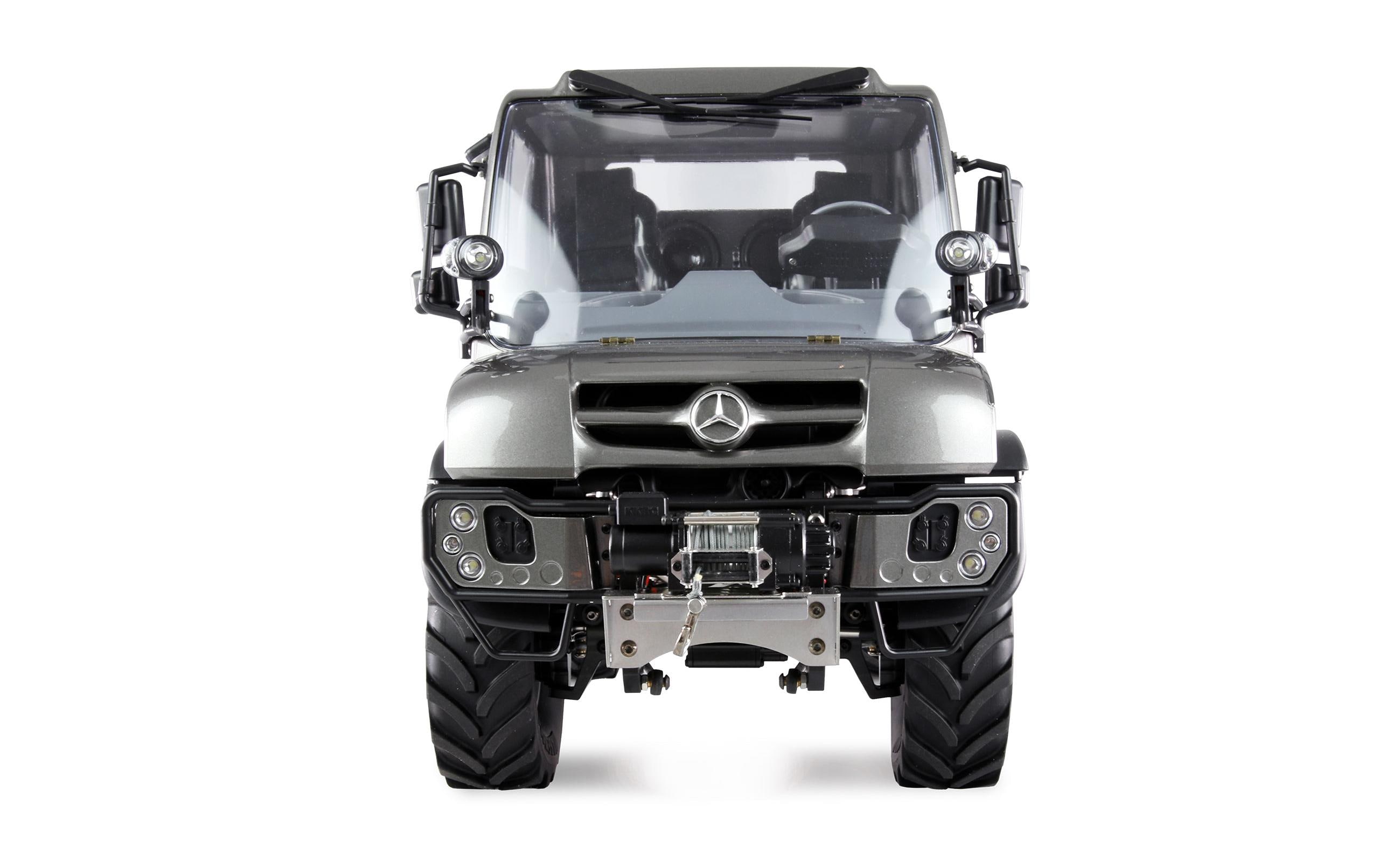 Amewi Mercedes-Benz Unimog Geräteträger 4WD Anthrazit 1:10, ARTR