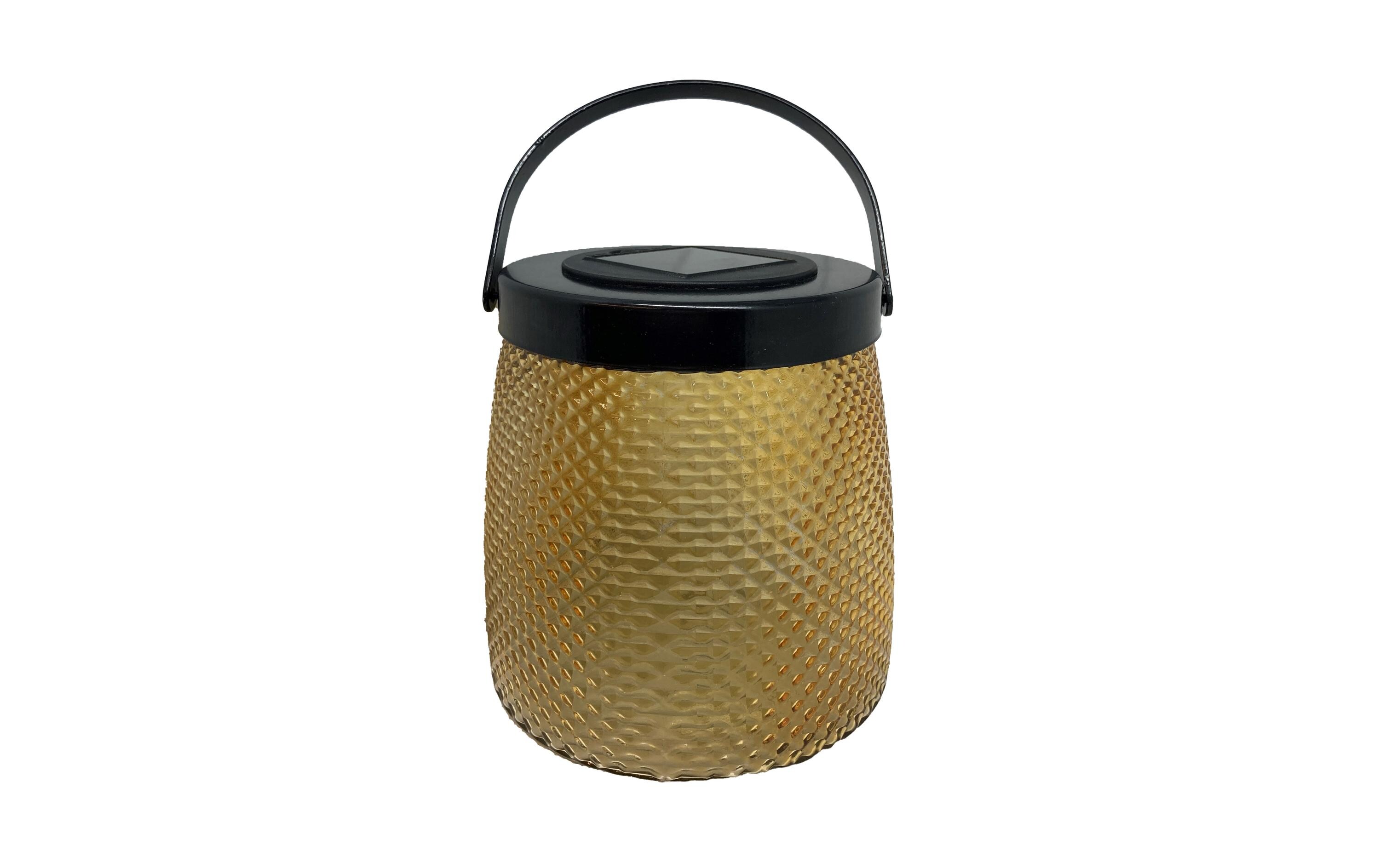 Dameco Laterne LED Solar, 15.2 cm, Orange Dameco Laterne LED Solar, 15.2 cm, Orange