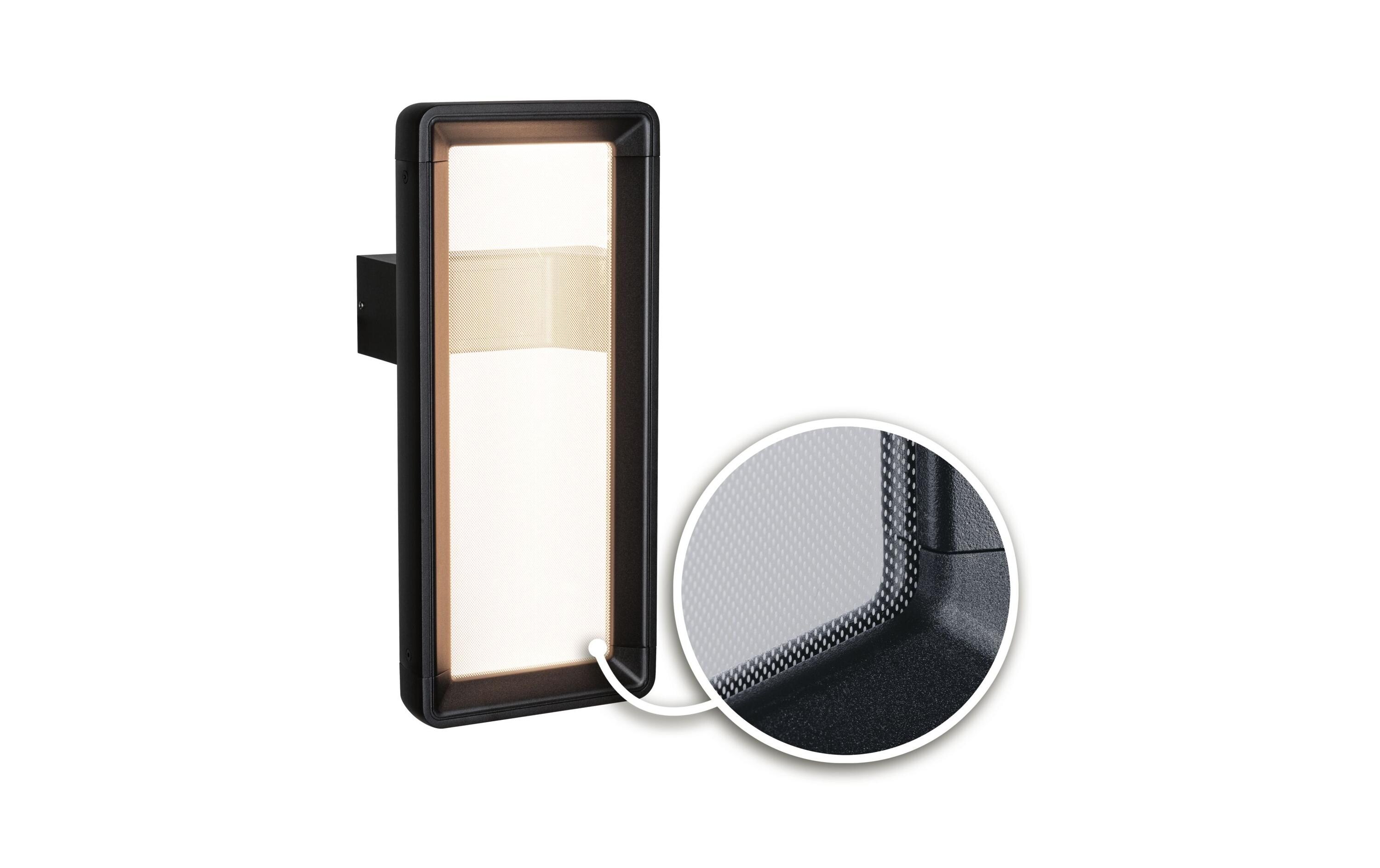 Paulmann LED Aussenwandleuchte Reana Bewegungsmelder 3000K Anthrazit Paulmann LED Aussenwandleuchte Reana Bewegungsmelder 3000K Anthrazit