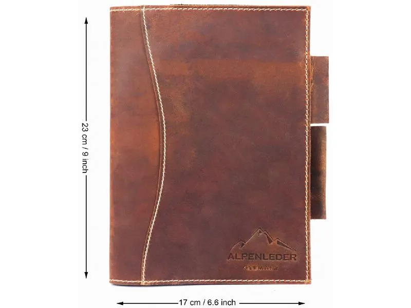 Alpenleder Notizbuch Schiller A5, liniert, Wild Camel Alpenleder Notizbuch Schiller A5, liniert, Wild Camel