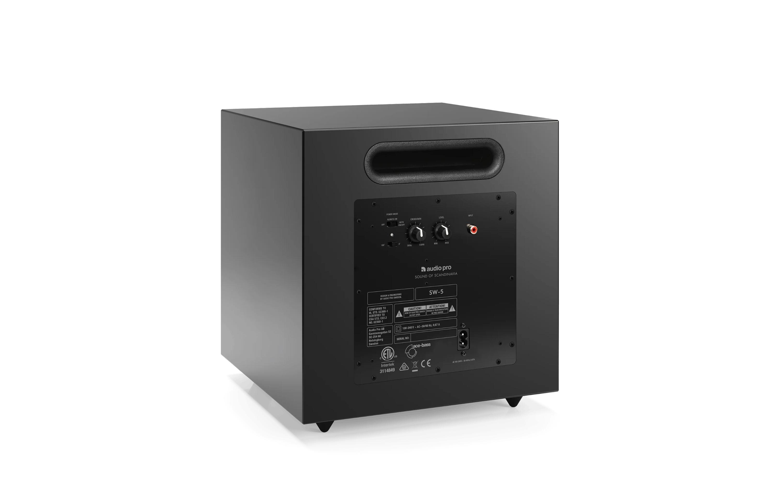 Audio Pro SW-5 Schwarz