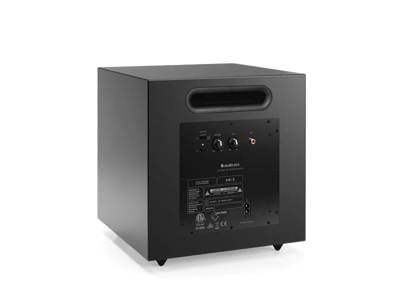Audio Pro SW-5 Schwarz Audio Pro SW-5 Schwarz