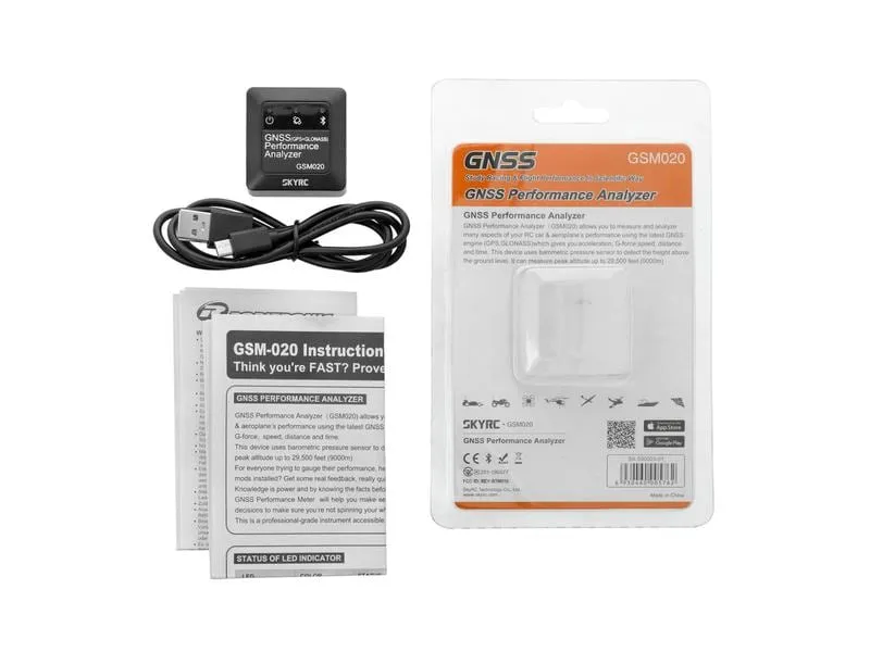 SKYRC GPS Geschwindigkeits Messgerät Bluetooth SKYRC GPS Geschwindigkeits Messgerät Bluetooth