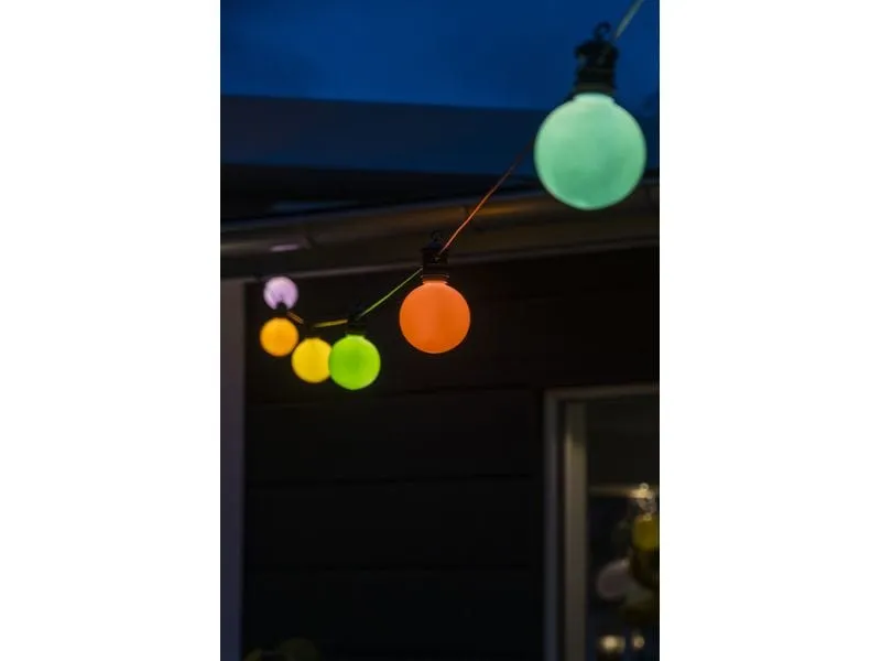 Konstsmide Lichterkette Solar Globe, 10 LEDs, Mehrfarbig Konstsmide Lichterkette Solar Globe, 10 LEDs, Mehrfarbig