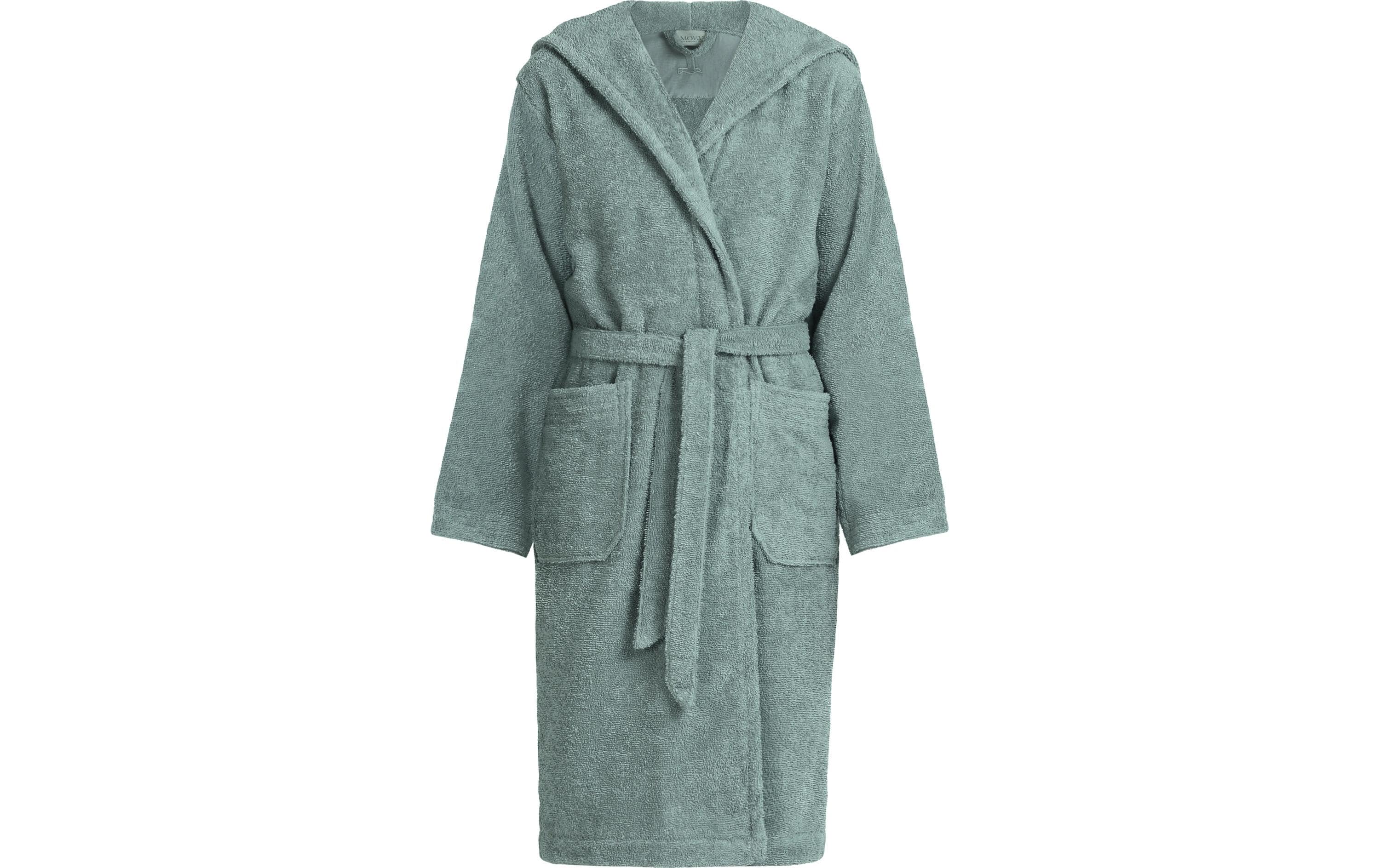 Möve Superwuschel Bademantel Grösse 128, Grün