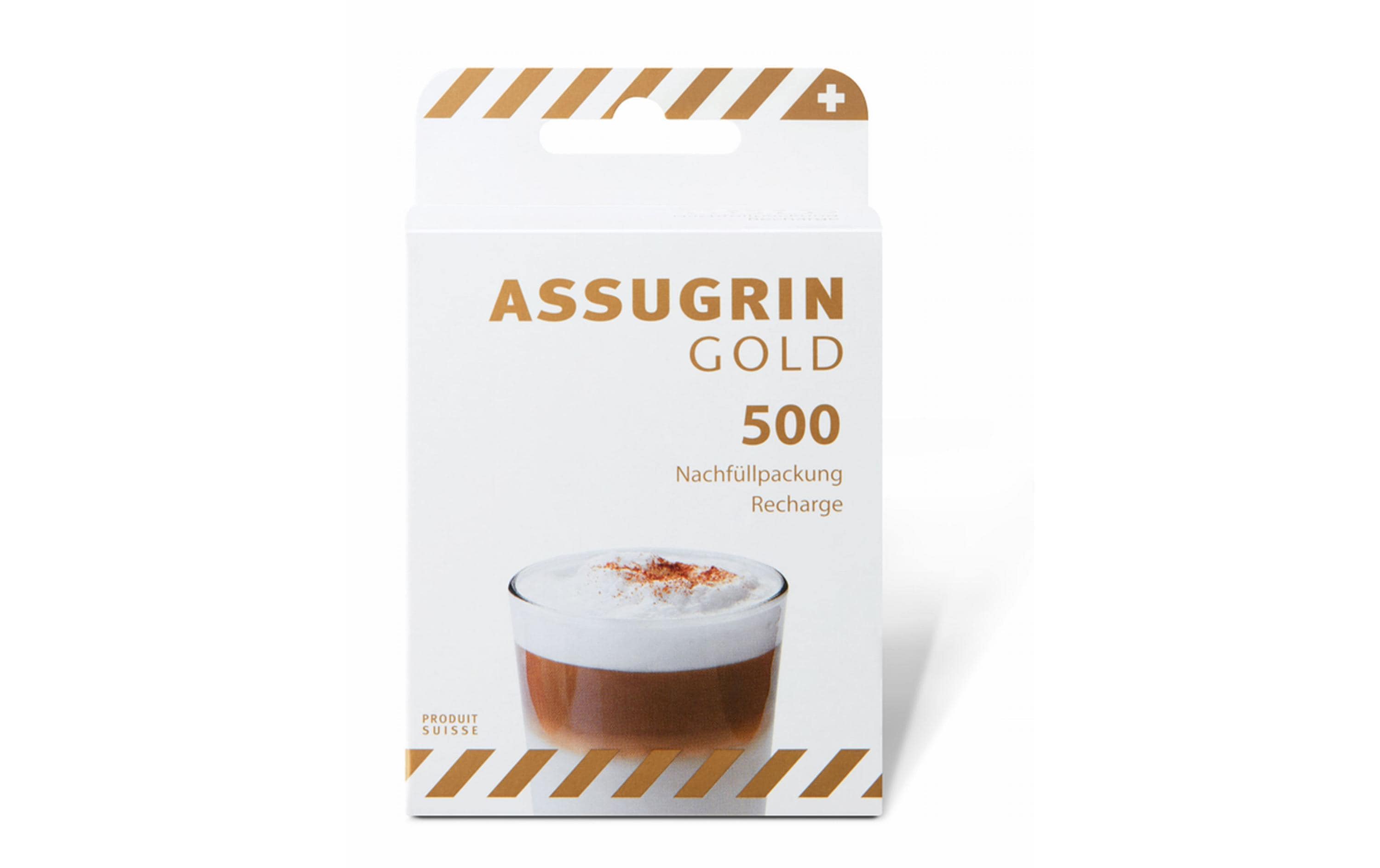 Assugrin Süssstoff Gold Nachfüllpackung 500 Stück Assugrin Süssstoff Gold Nachfüllpackung 500 Stück