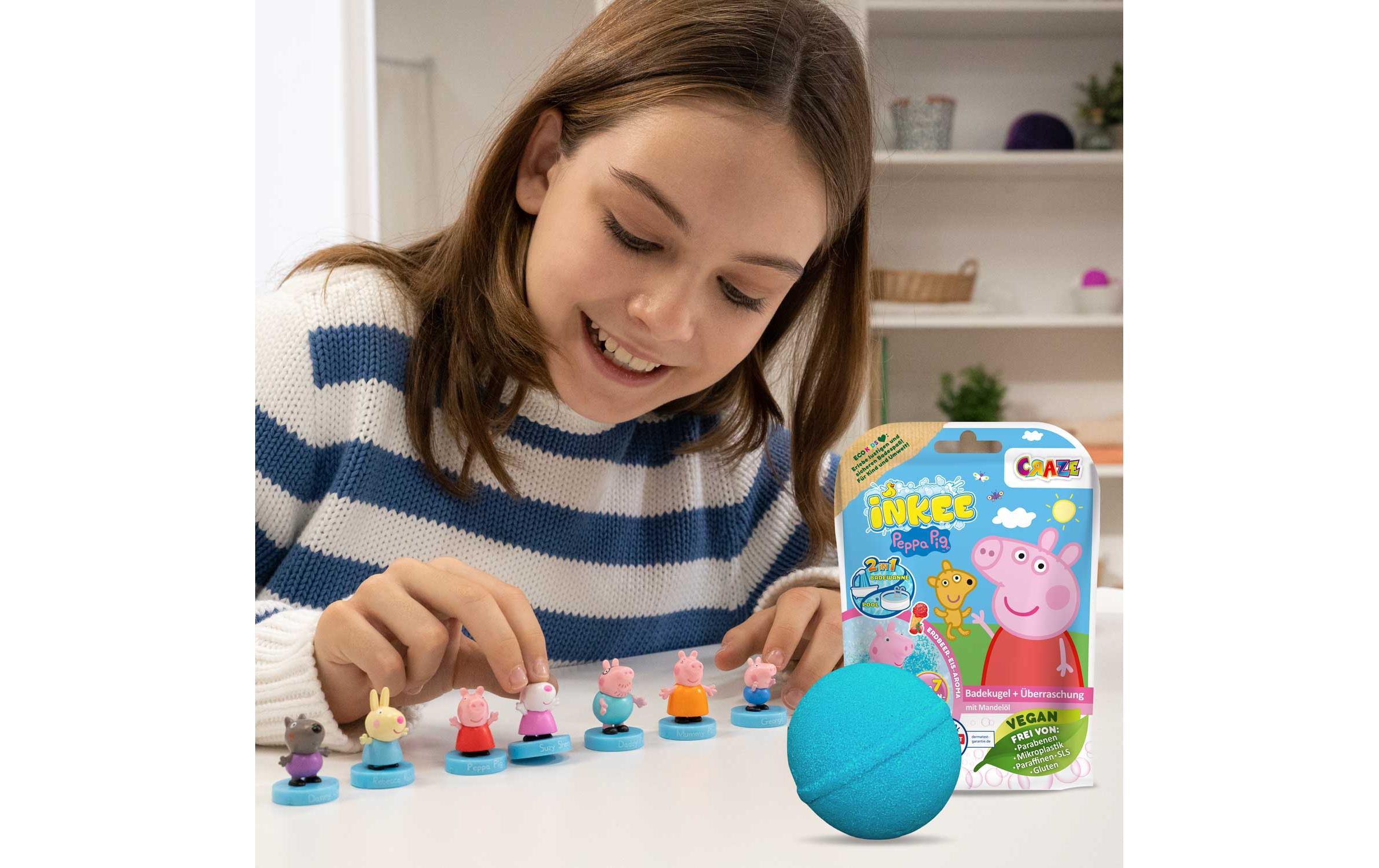 Craze Badekugel Inkee – Peppa Pig 1 Stück