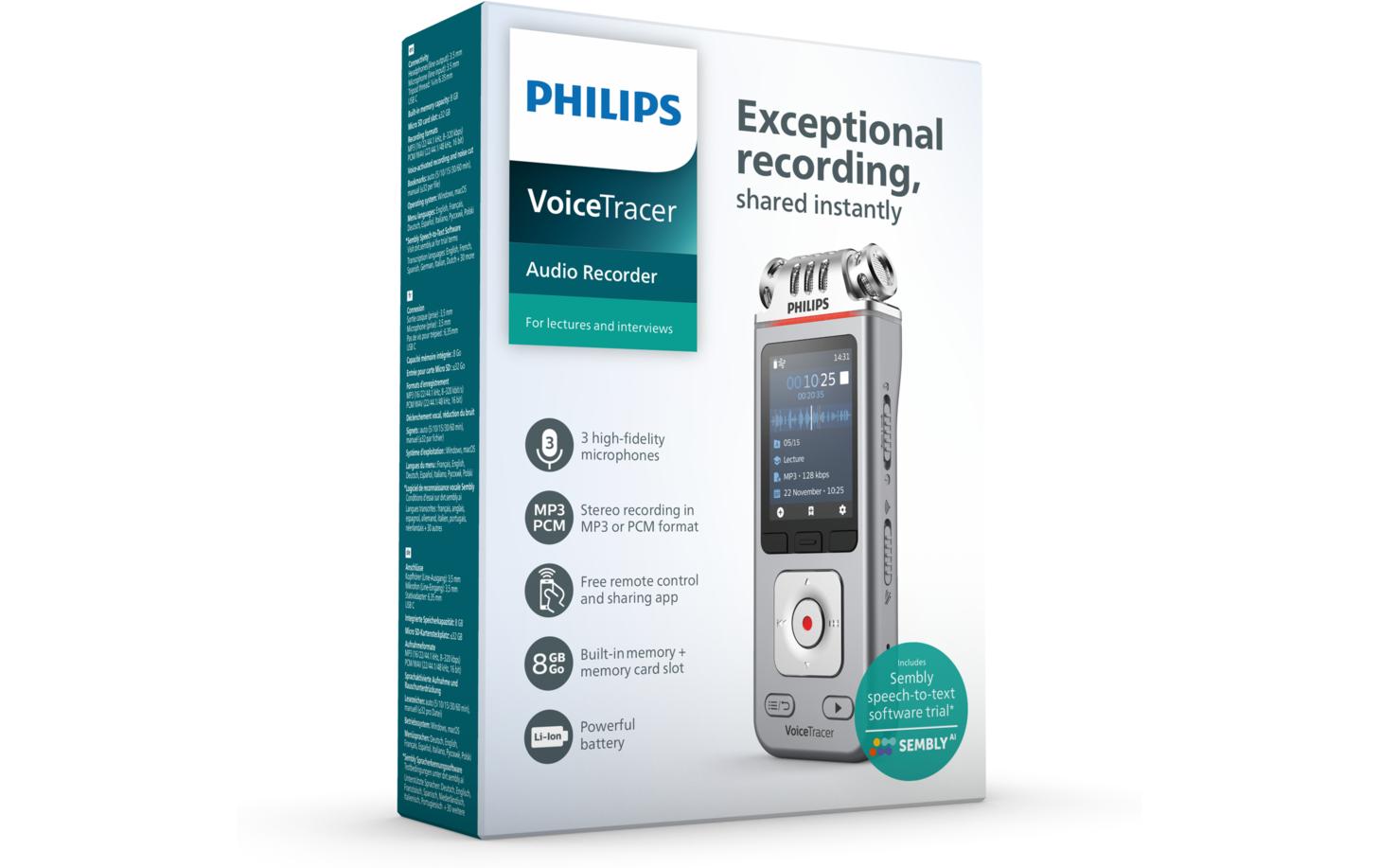 Philips Diktiergerät DVT4115