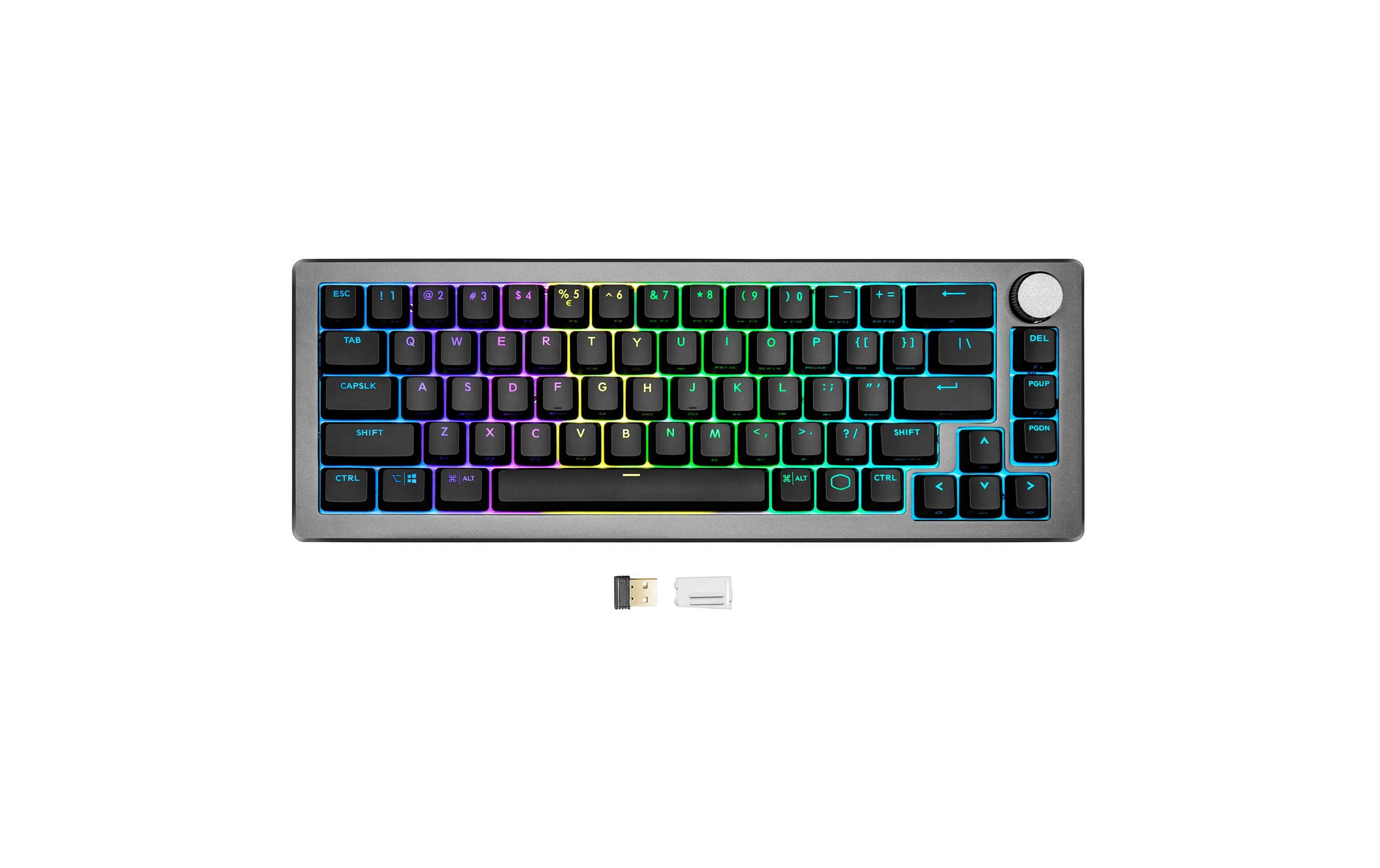 Cooler Master Gaming-Tastatur CK721 TTC Red Switch