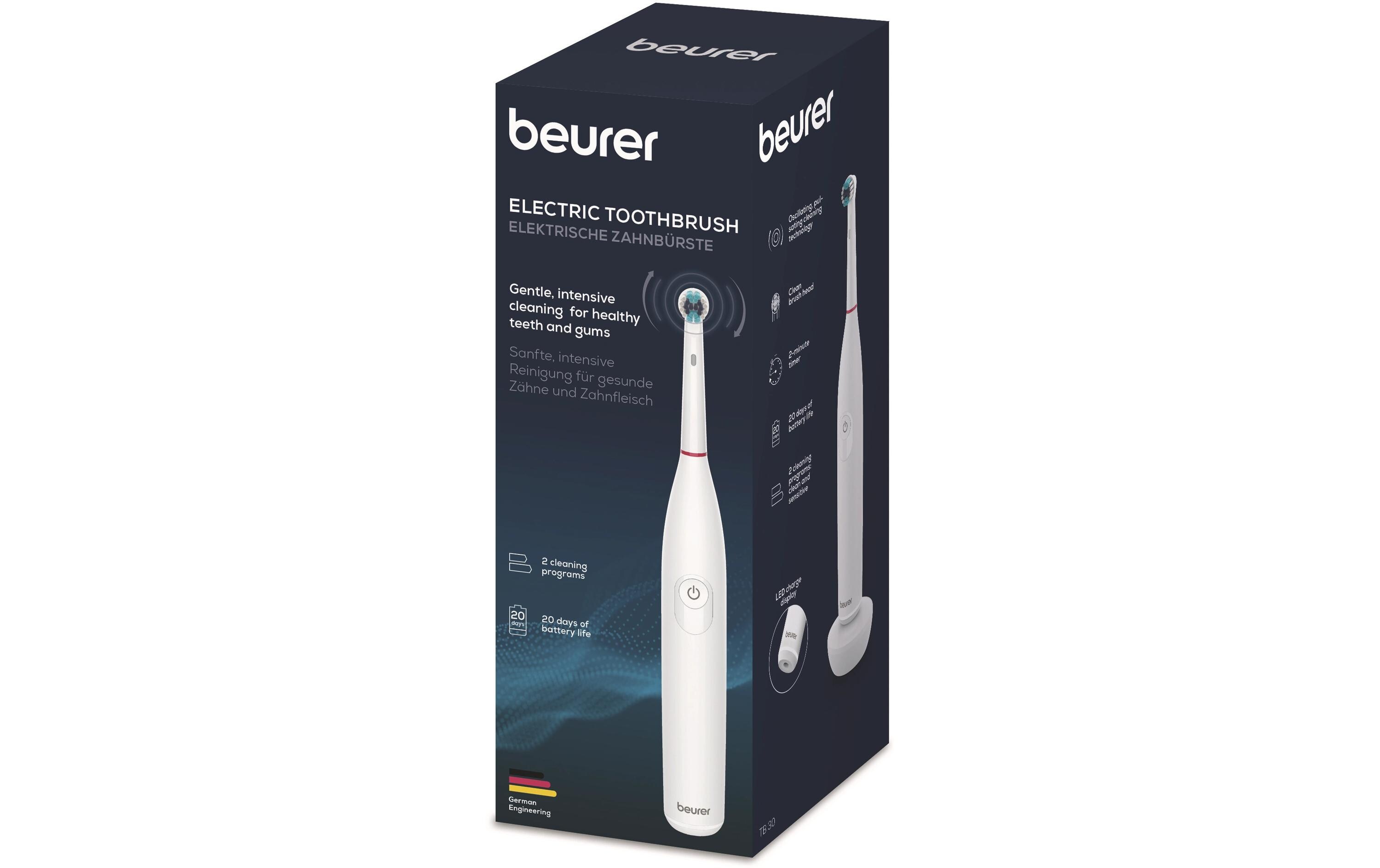 Beurer Rotationszahnbürste TB 30 Weiss