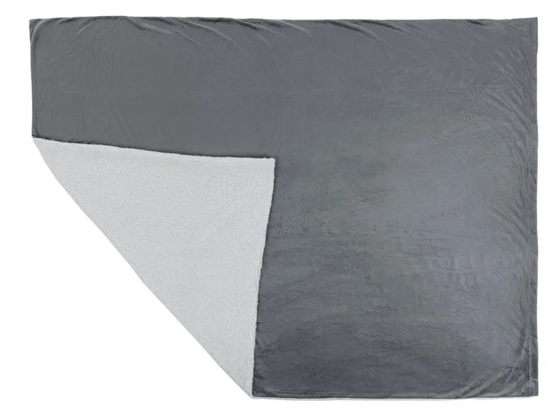 COCON Duvetbezug Sherpa 160 x 210 cm, Grau