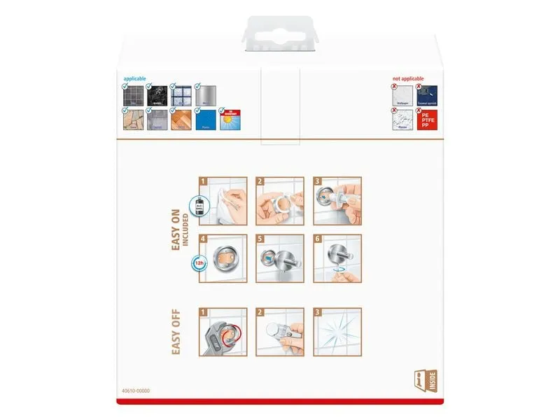 tesa Kosmetikspiegel Visioon Silber tesa Kosmetikspiegel Visioon Silber