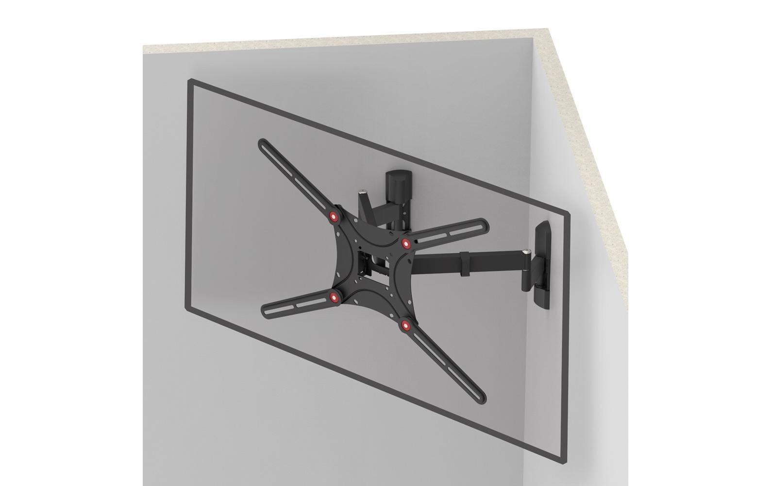 Barkan Wandhalterung WH 464-SW Schwarz Barkan Wandhalterung WH 464-SW Schwarz