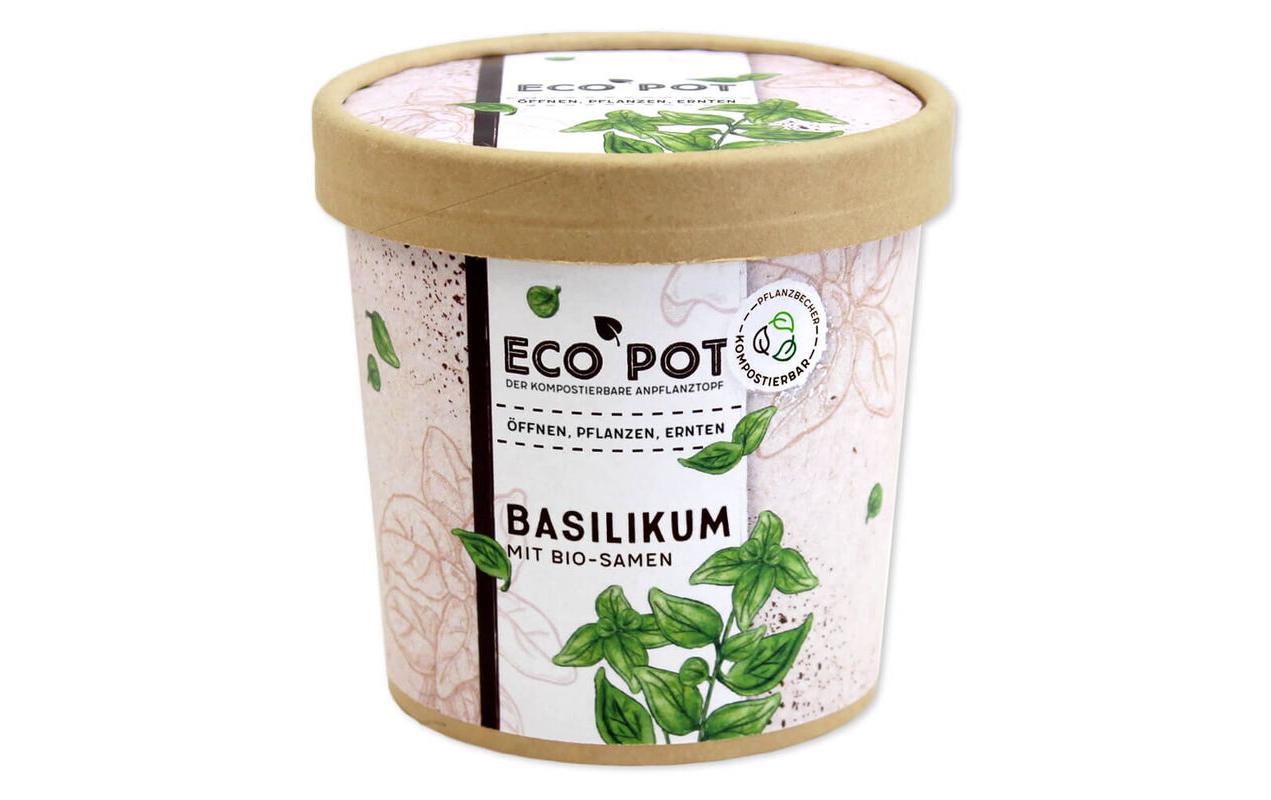 Feel Green EcoPot Basilikum BIO