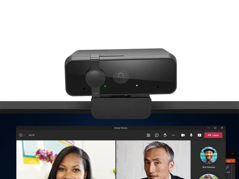 Lenovo USB Kamera Essential Gen2 Full HD, Sichtchutzblende