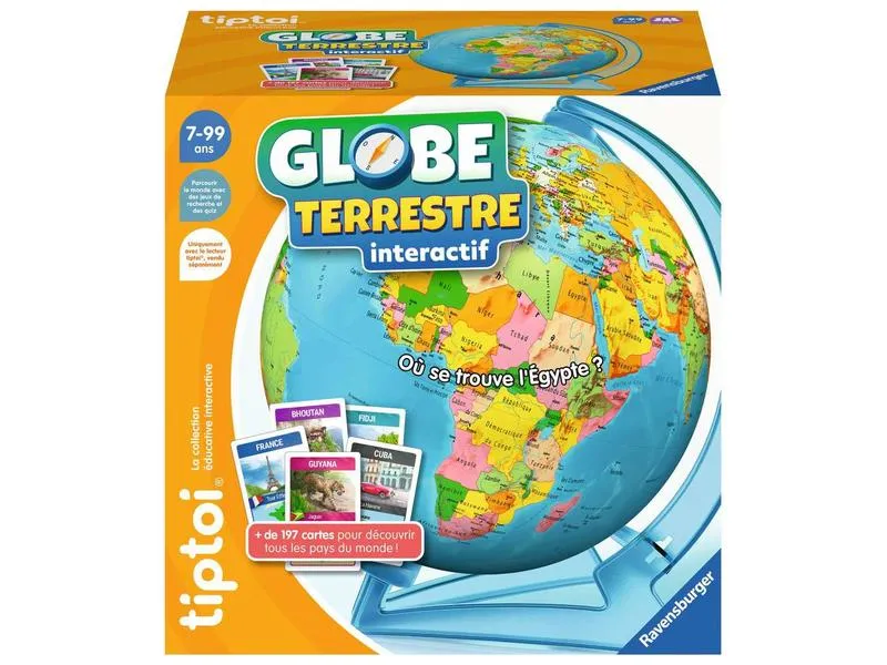 tiptoi Globe terrestre interactif -FR- tiptoi Globe terrestre interactif -FR-