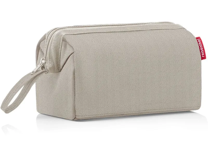 Reisenthel Necessaire Travelcosmetic Herringbone Sand Reisenthel Necessaire Travelcosmetic Herringbone Sand