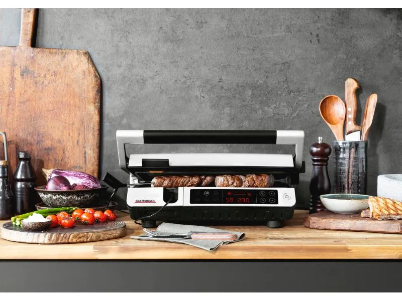 Gastroback Kontaktgrill BBQ Advanced Control 2000 W Gastroback Kontaktgrill BBQ Advanced Control 2000 W