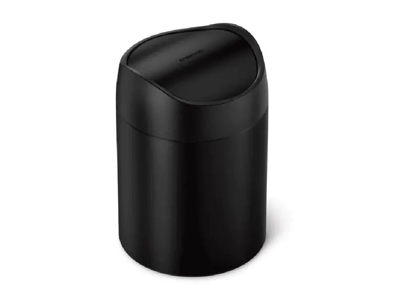 Simplehuman Abfalleimer 1.5 l, Schwarz matt Simplehuman Abfalleimer 1.5 l, Schwarz matt