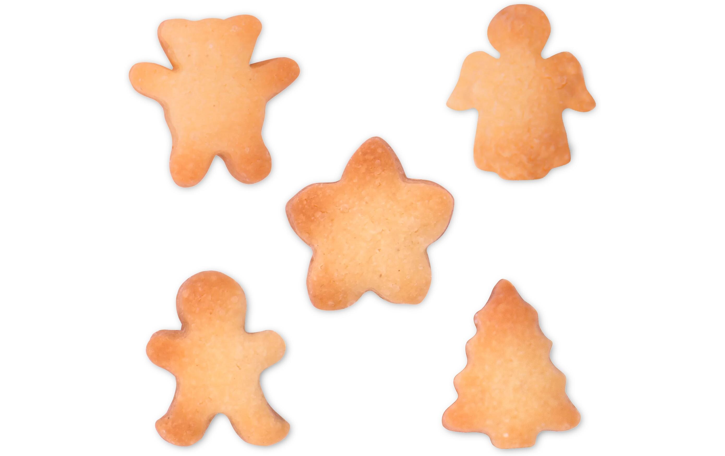 Städter Guetzli-Ausstecher Mini Weihnachten 5-teilig, 1.5 cm
