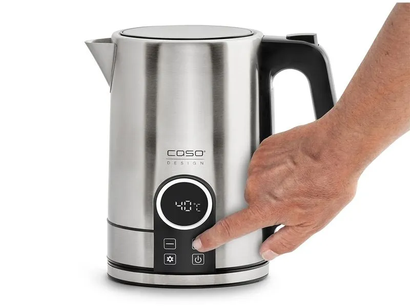 Caso Wasserkocher Selection WK 2200 Edelstahl 1.7 l 2200 W Silber Caso Wasserkocher Selection WK 2200 Edelstahl 1.7 l 2200 W Silber
