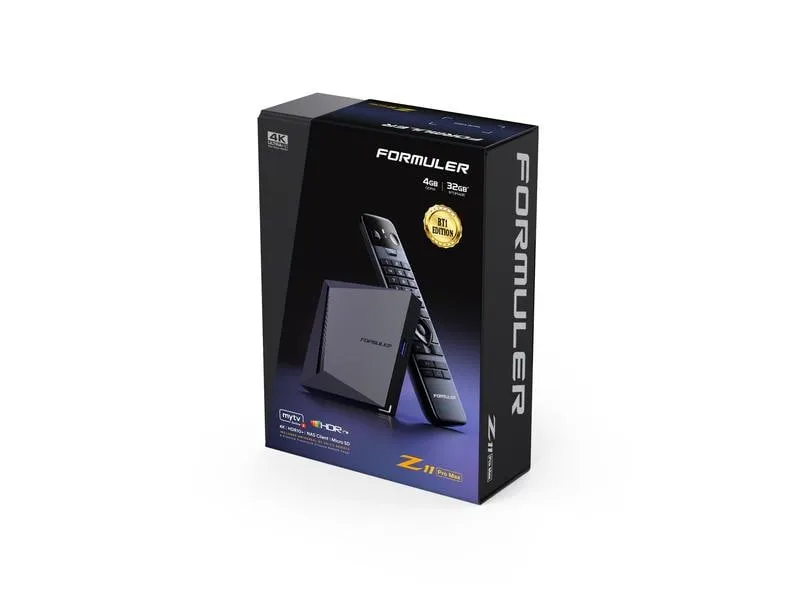 Formuler Mediaplayer / IPTV Player Z11 Pro Max BT1 Formuler Mediaplayer / IPTV Player Z11 Pro Max BT1