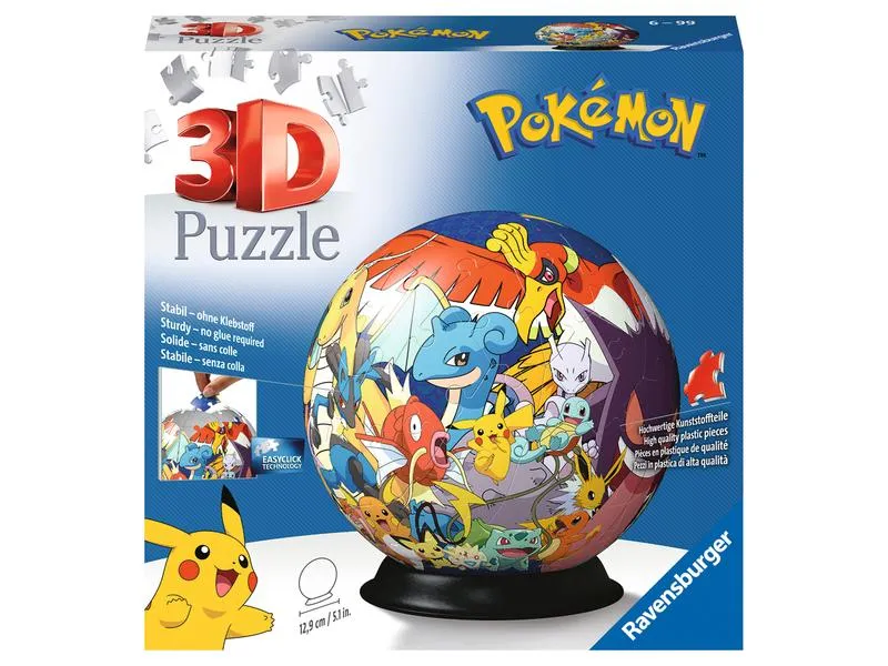 Ravensburger 3D Puzzle Pokémon Ball Ravensburger 3D Puzzle Pokémon Ball