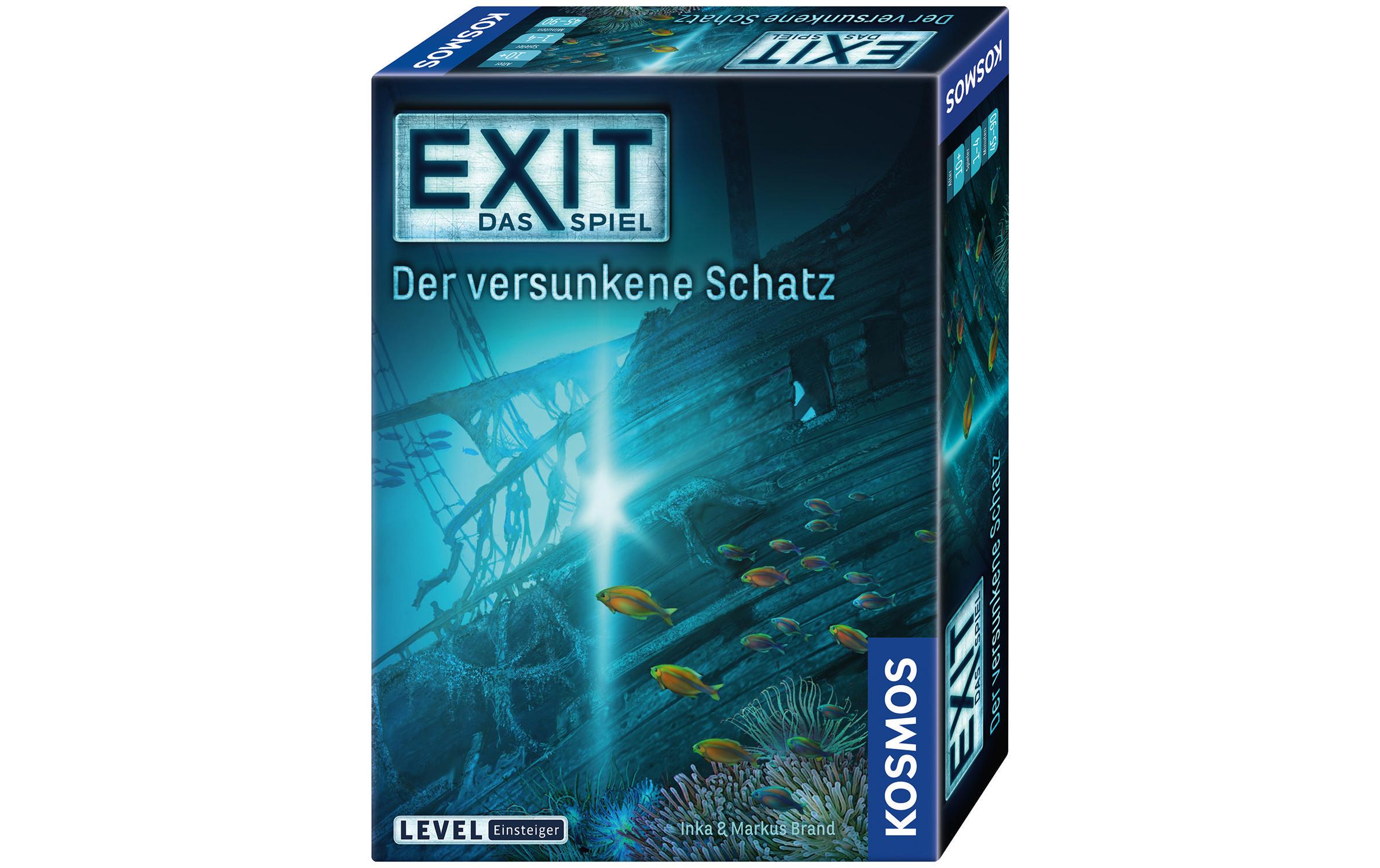 Kosmos Kennerspiel EXIT: Der Versunkene Schatz Kosmos Kennerspiel EXIT: Der Versunkene Schatz