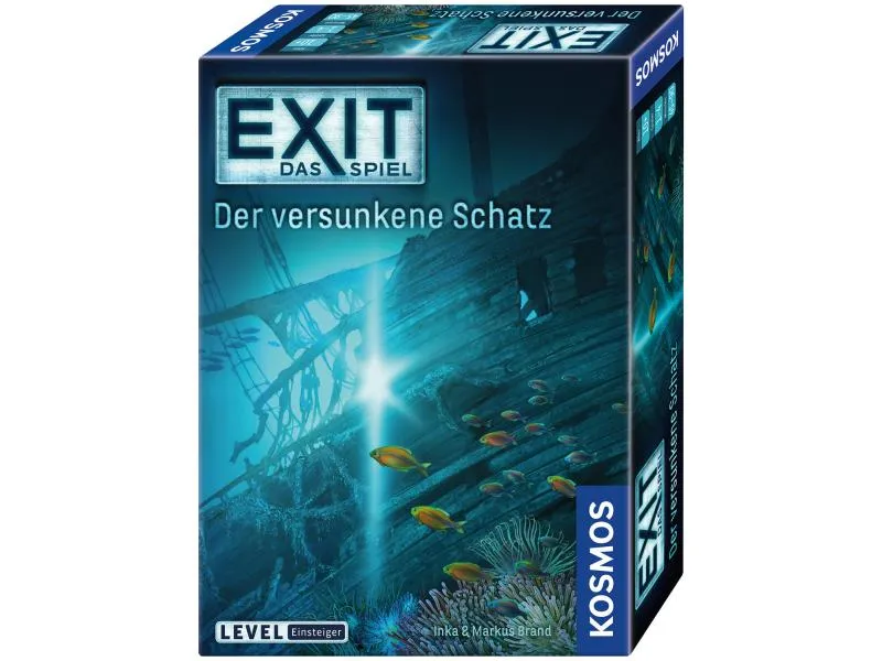 Kosmos Kennerspiel EXIT: Der Versunkene Schatz Kosmos Kennerspiel EXIT: Der Versunkene Schatz