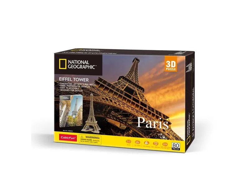 CubicFun 3D Puzzle Eiffelturm 80 Teile