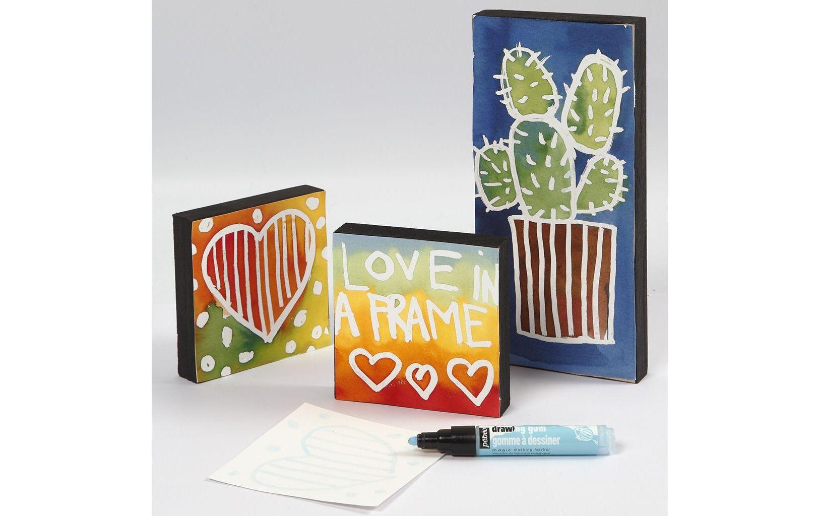 Creativ Company Holzartikel 20.6 x 9.6 cm Holzplatte