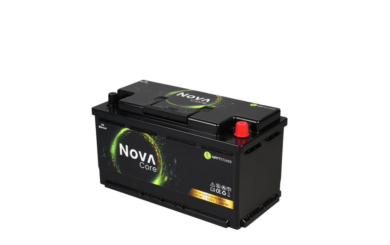 WATTSTUNDE Batterie NOVA Core 100 Ah LiFePO4