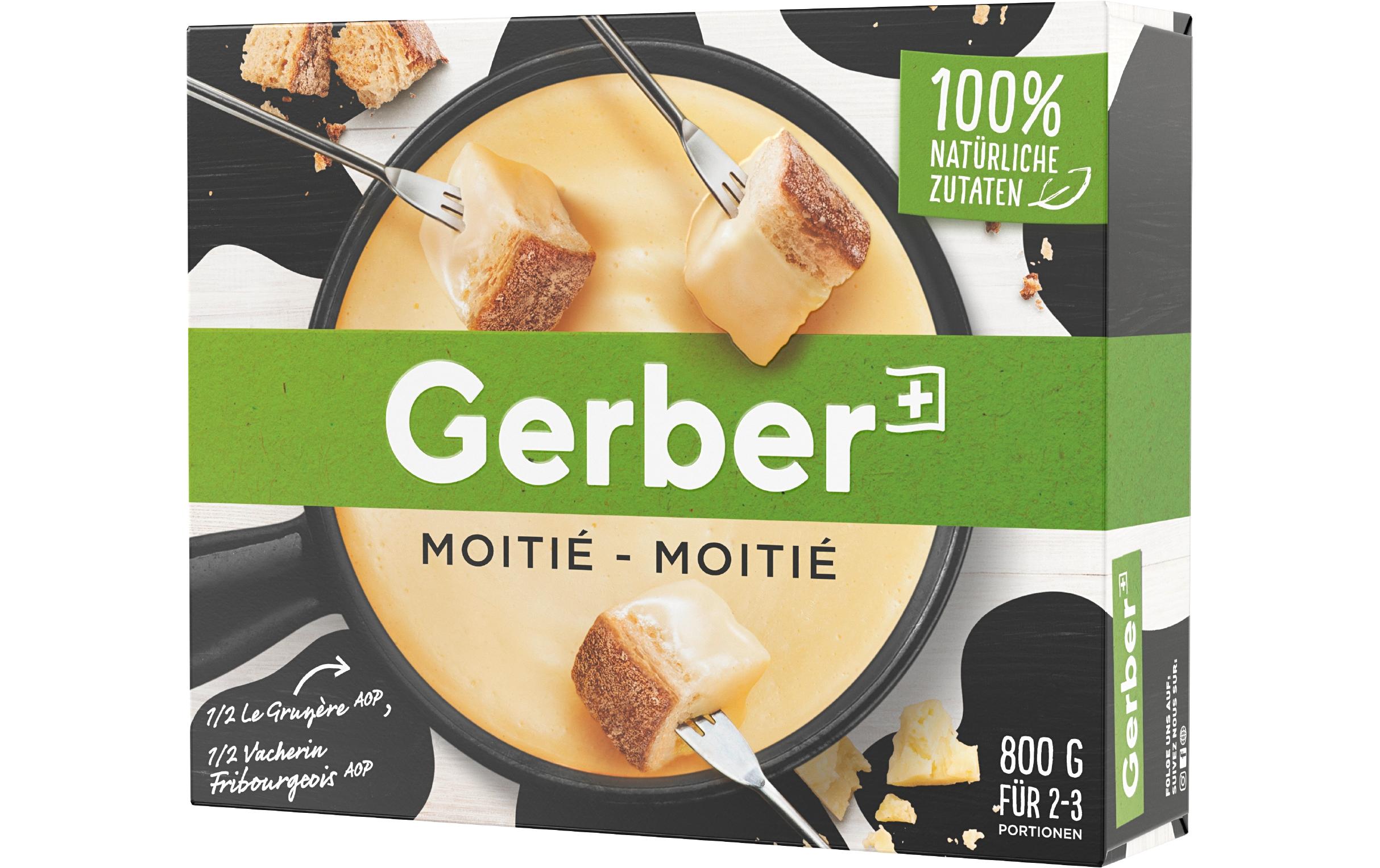 Gerber Fondue Fondue moitié-moitié Gerber Fondue Fondue moitié-moitié