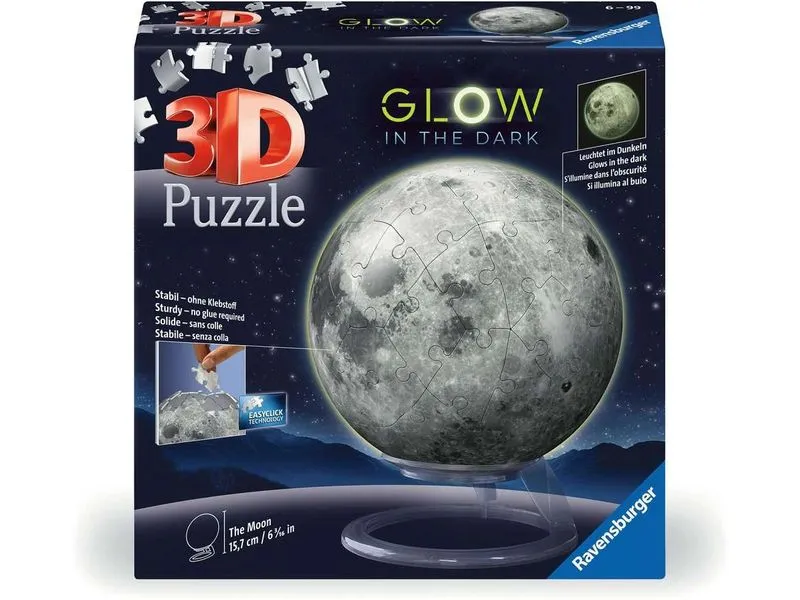 Ravensburger 3D Puzzle Ball: Der Mond