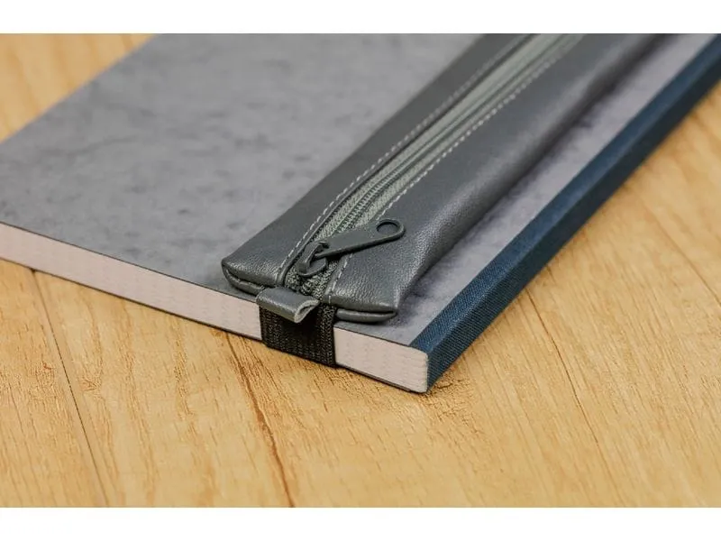 Clairefontaine Etui AgeBag Leder Gau Clairefontaine Etui AgeBag Leder Gau