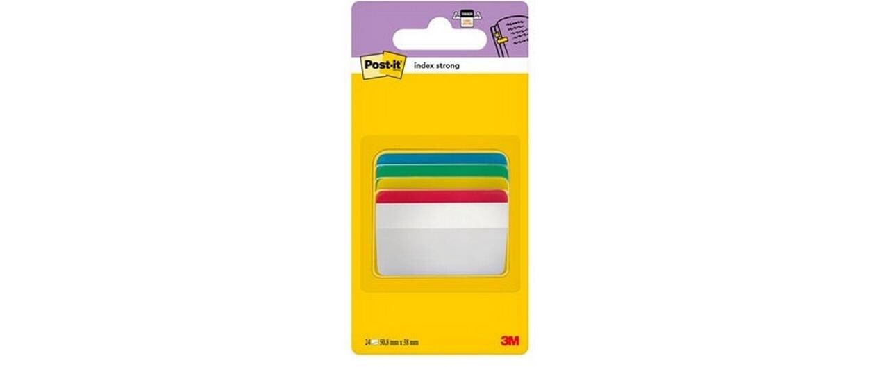 Post-it 3M Index Strong Mehrfarbig, 3 Stück Post-it 3M Index Strong Mehrfarbig, 3 Stück