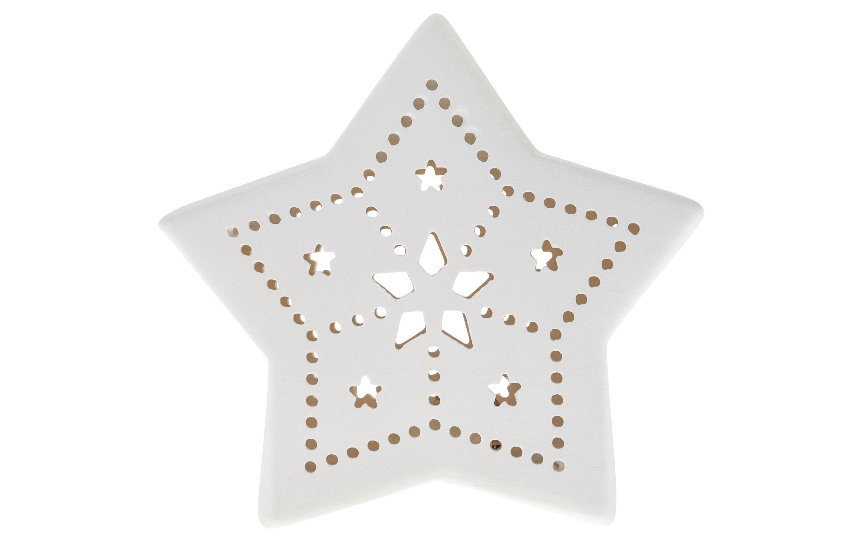 COCON LED-Stern, Keramik