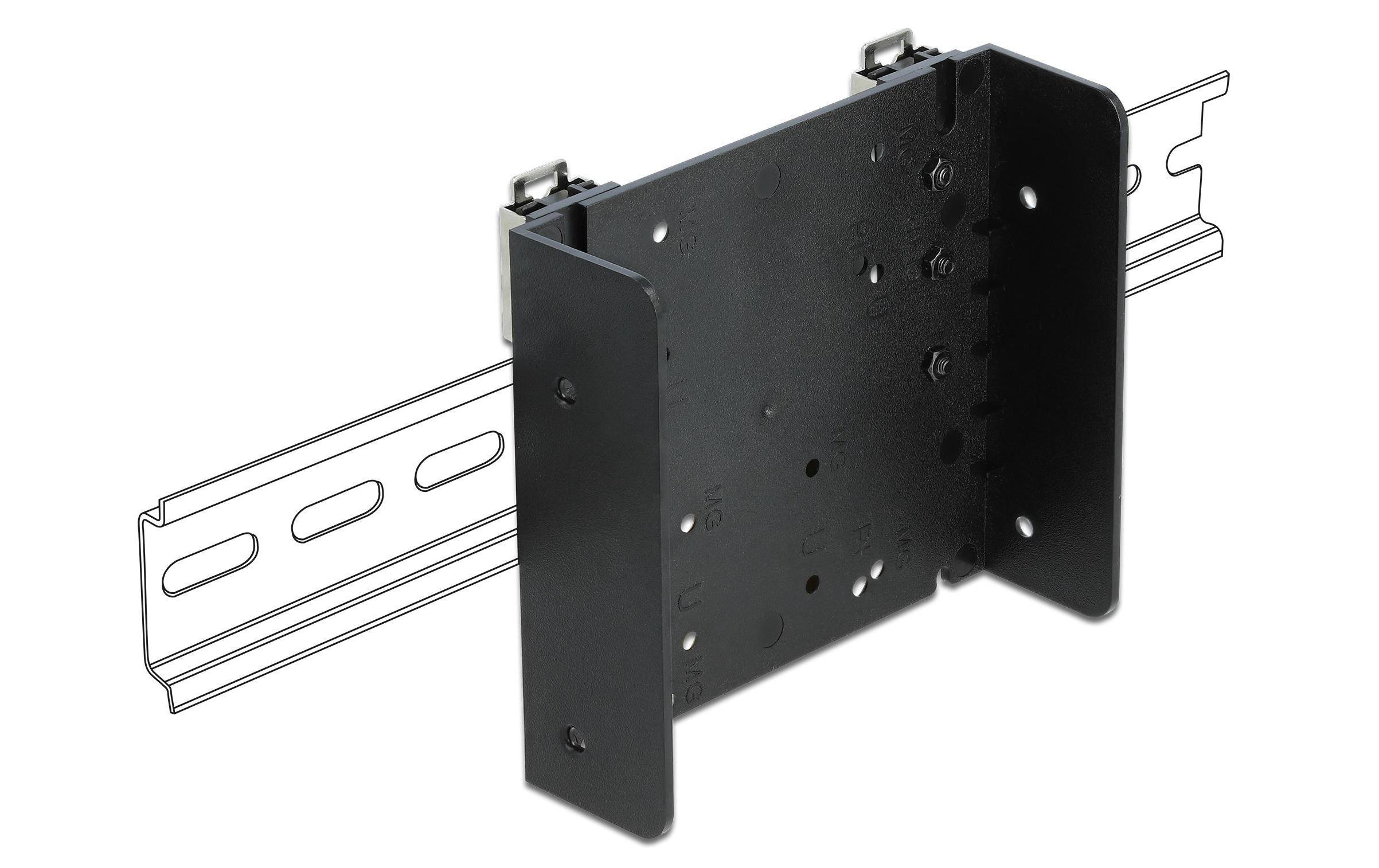 Delock Hutschienen Montagekit für Entwicklerboards